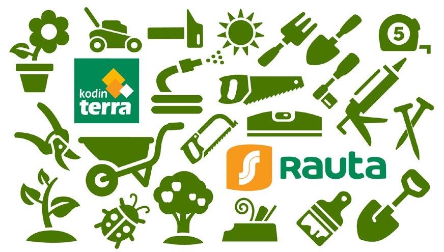 S-RYHMÄ LIIKETOIMINTAKATSAUKSET RAUTAKAUPPA S-ryhmän rautakauppaan kuuluvat rakentamiseen, remontointiin, sisustukseen sekä pihaan ja puutarhaan keskittyvät Kodin Terra- ja S-Rauta-ketjut.