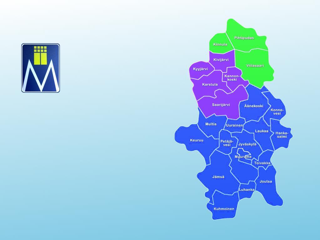 Mobilen toiminta-alue RIKUn toiminta-alue: kriisi- ja sosiaalietupäivystys: Hankasalmi Keski-Suomen kunnat
