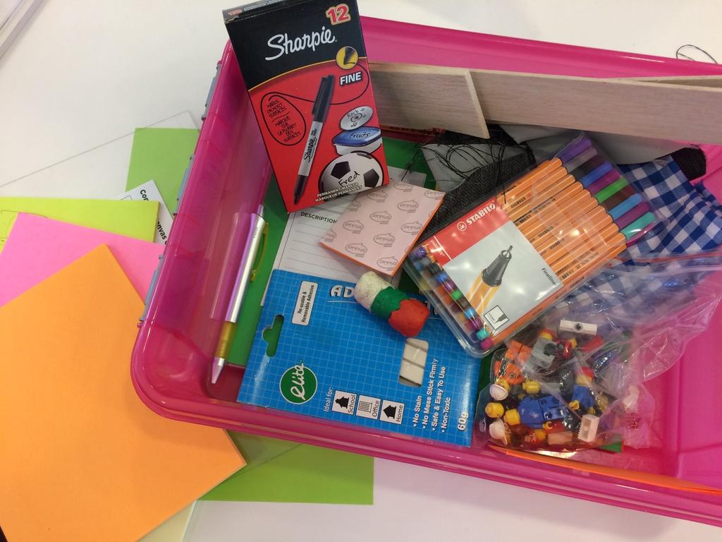 like (figure 3.6). The interviewee was asked to browse through the contents of the box, reflect on the usefulness and their group s use of the materials and select a favourite object inside the box.