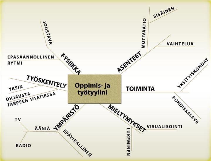 3. Opi oppimaan -opintojakson toteutuksia * kyllästyneenä näpertelee mielellään käsillään * on vahvasti tunneihminen, jolle ilmapiiri ja tuntemukset ovat tärkeitä.