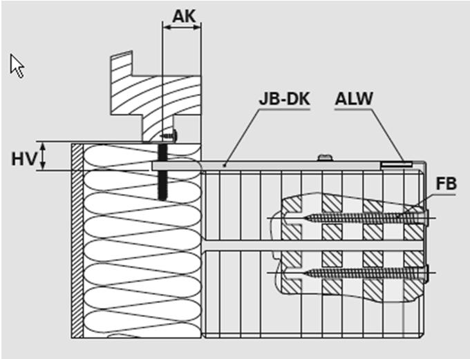 betoni- ja hiekkakiviasennuksiin AK 5-50 / JB-DK50/5-HVW30 AK 5-50 /