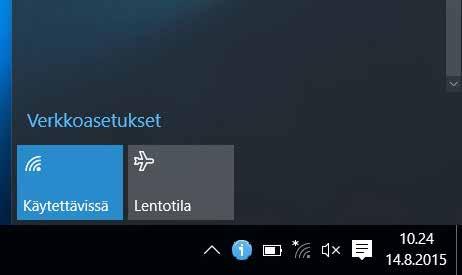 Laita ruksi kohtaan Yhdistä automaattisesti / Connect automatically ja paina Yhdistä / Connect. Huom!