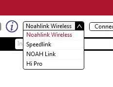 Noahlink Wireless -laitteen sijoittaminen: Aseta Noahlink Wireless -laite pöydälle siten, että