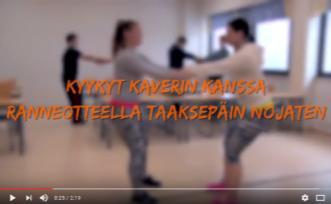 Smart Moves -hankkeen videot Opiskelijayhteistyönä tuotetut pariminuuttiset taukoliikevideot Fight School