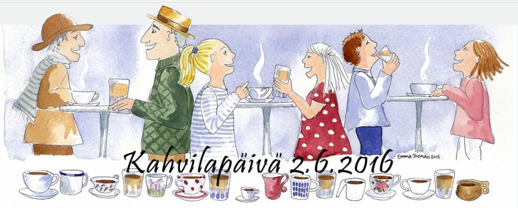 8.6.2017 Ainutlaatuinen Suomessa, Lohjalaisten oma idea! Tarkoitus saada ihmiset liikkeelle, tutustumaan kahvilatarjontaan, maistamaan eri tuotteita ja kahveja. V.