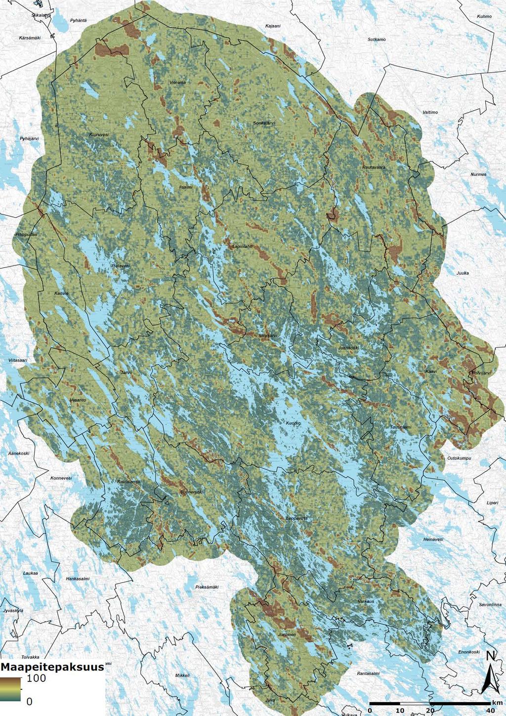 FCG SUUNNITTELU JA TEKNIIKKA OY Raportti 14 (62) Kuva 9.