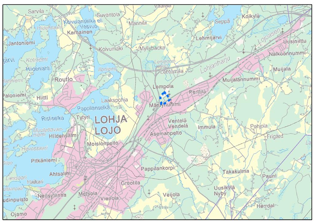 päivittäistavarakaupoille sijainti tutkimusalueen korkeimmalla kohdalla voi olla epäedullinen ajateltuna lähialueen asukkaita ja tulevaisuuden ikärakennemuutosta, missä väestö ennusteen mukaan