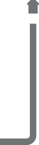 If placed directly behind the toilet, underneath the ventilation pipe, min 110 mm Ø, if placed elsewhere min 160 mm Ø. NOTE! Only Ø110 mm vent.