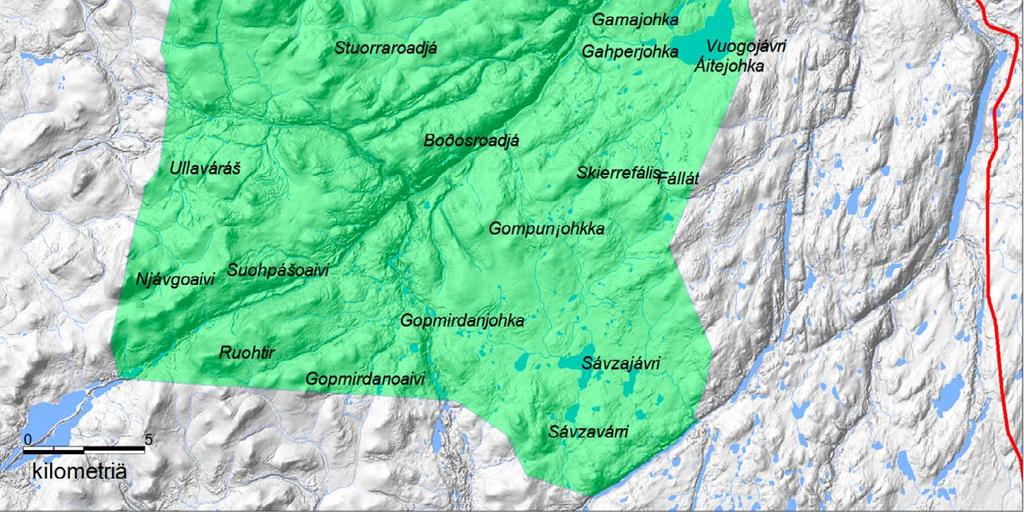 luonnonmuodostuma koko Suomessa.