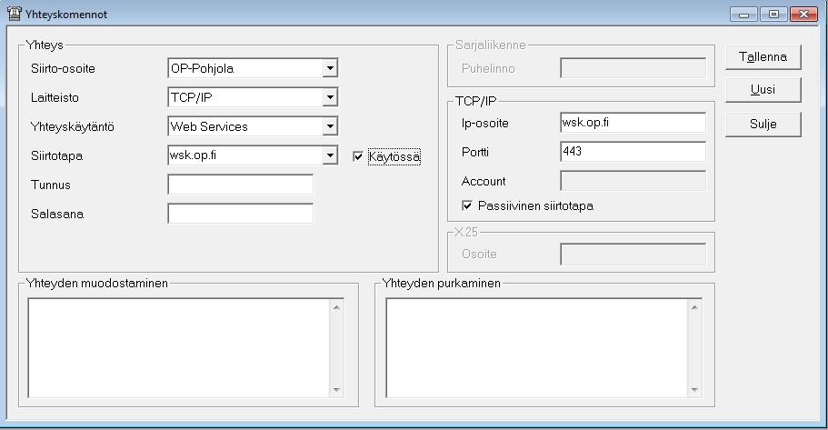 1 (9) OP-POHJOLAN WEB SERVICES YHTEYDEN KÄYTTÖÖNOTTO Sisältö 1 Web Services yhteyskanavan käyttöönotto... 1 2 Web Services varmenteiden tallennus... 2 2.