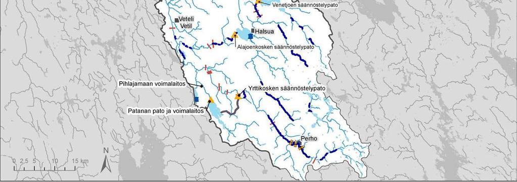 ympäristökeskus, nykyisin Etelä-Pohjanmaan elinkeino-, liikenne- ja ympäristökeskus), mutta säännöstelyä hoitavat viranomaisen ohjeiden mukaisesti alueen voimayhtiöt.