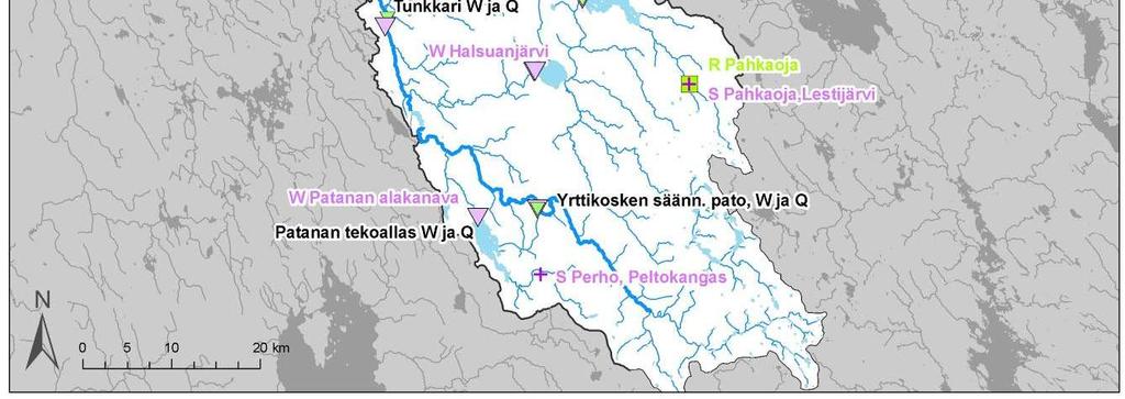 Tilastoissa esiintyvä vuoden 1982 Pelon huippuvirtaamatieto 363 m 3 /s on mahdollisesti virheellinen.