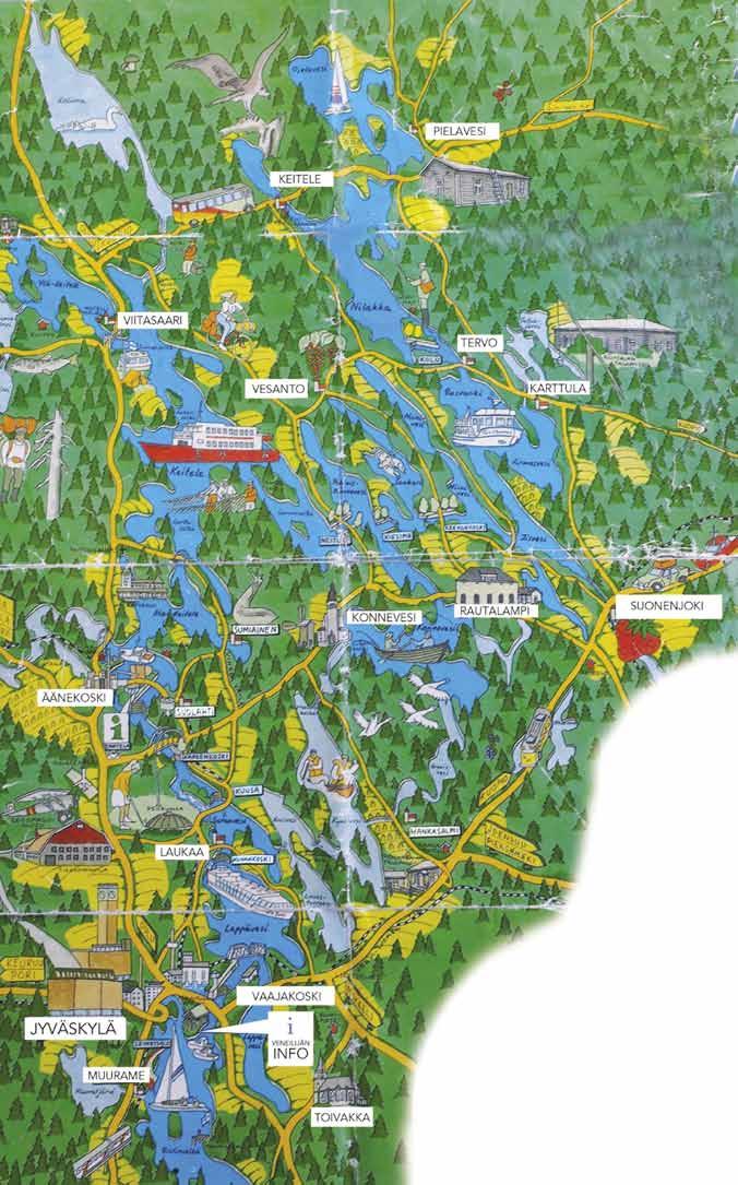 Eläkepäiviä viettävien Tuula ja Markku Lahden veneinnostus alkoi, kun he saivat Tuulan isän kalastusveneen käyttöönsä. Sillä tehtiin päiväretkiä Vesijärvellä ja joskus Päijänteenkin puolella.