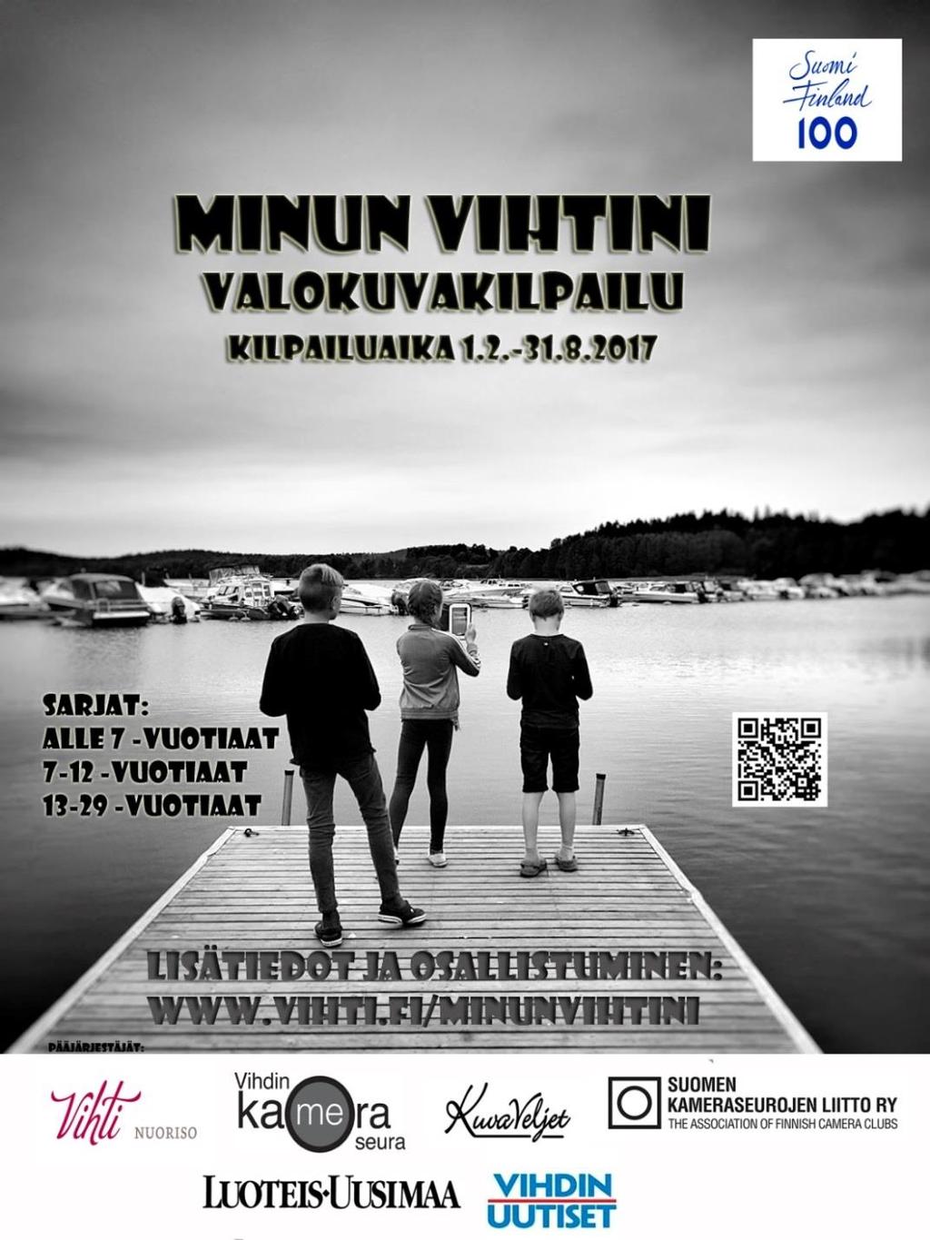 Muu toiminta Lisätietoja: http://www.vihti.fi/minunvihtini http://suomifinland100.