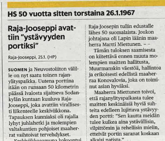 Suomi 100 ja pohjoisuus: Matkalla pohjoiseen