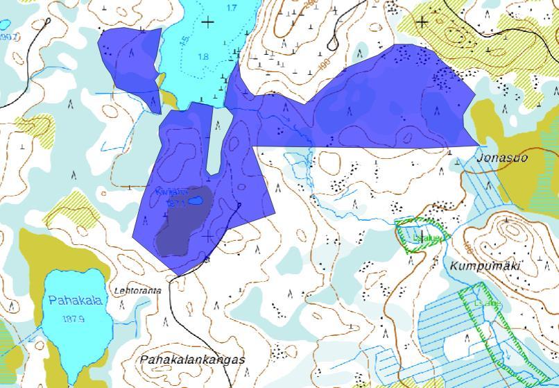 28 2.2.2 Korpineva-Jonasuo, Pyhäjärvi (SLL SuoMaa, kohde-id 5009) http://www.sll.