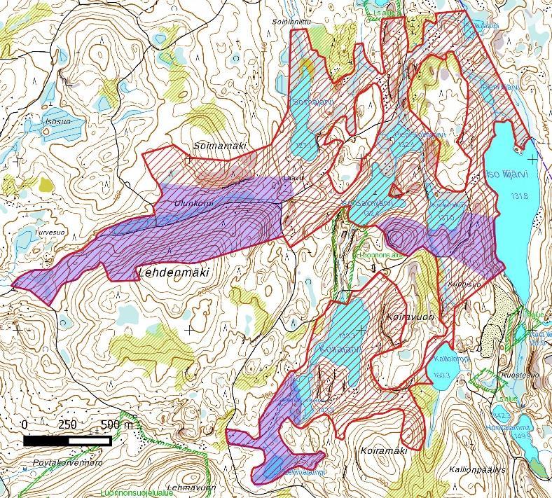 Jauhemunuaisjäkälä (VM-ind) 3x Kantoliuskasammal (VM-ind) Kermakarakääpä (VM-ind) Korokääpä (VM-ind) Riukukääpä (VM-ind) Ruostekääpä (VM-ind) 2x Haavanarinakääpä