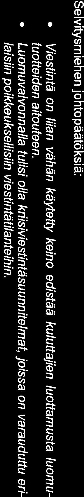 3 Yhteenveto toimi ntaym päristön m uutosanalyysistä Yhteenvetona toimintaympäristön muutosanalyysistä saadaan luettelo luomuvalvonnan mahdollisuuksista ja uhkista: Mahdollisuudet (0 = pportunities)