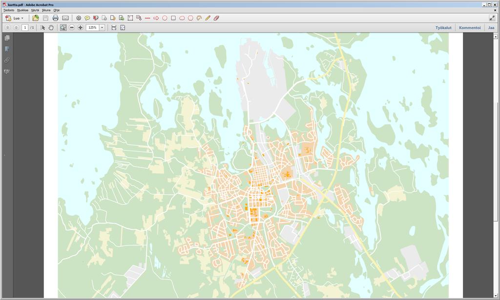 C DETALJPLANERING Lägeskarta Detaljplaner som behandlats av fullmäktige 2015 och vunnit laga kraft C ASEMAKAAVOITUS