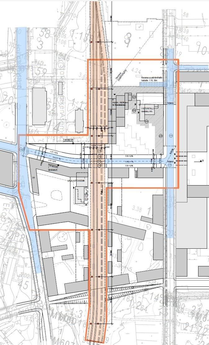 3. Andra aktuella anhängiga detaljplaner år 2016 3.1 Detaljplan för bangården Avsikten är att planera området utifrån resultaten från den genomförda arkitekturtävligen.