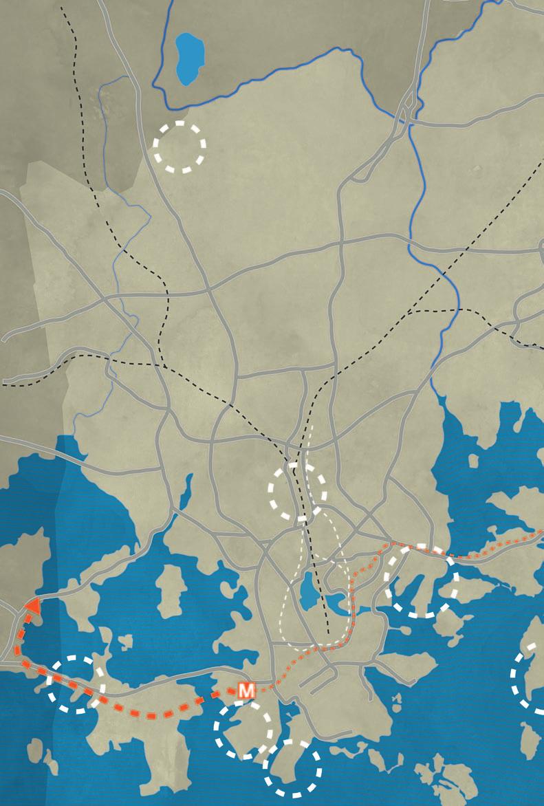 Summary Significant planning projects in Helsinki Kuninkaantammi In the north-western part of Helsinki, a new Kuninkaantammi area is being planned for approximately 5,000 inhabitants.