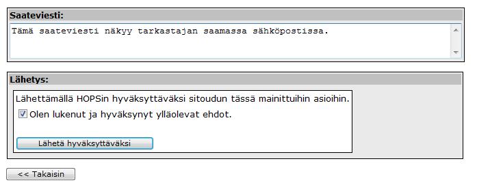 valitse vastaanottaja listalta.