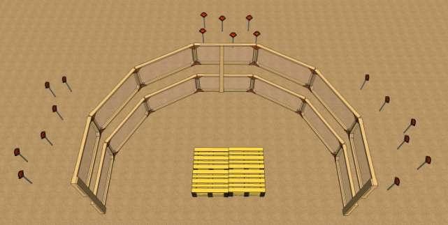 STAGE 2 Type : Long course Targets: 18 clay Minimum