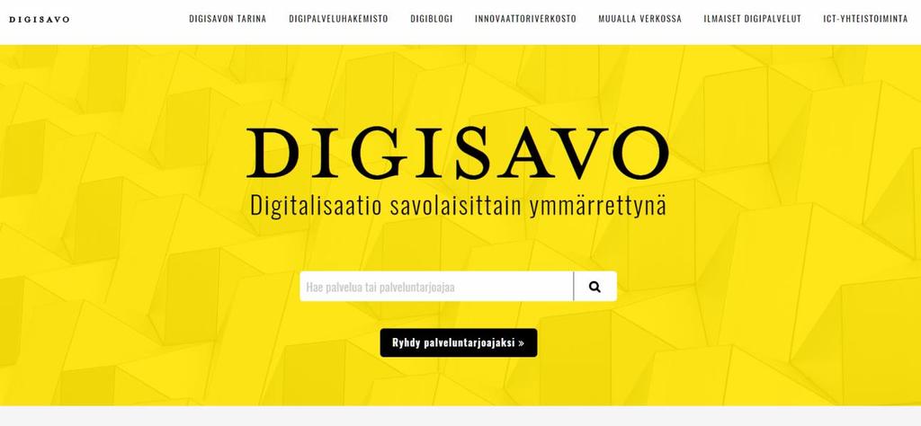 Muualla verkossa Ilmaiset digipalvelut ICT-yhteistoiminta Digisavo tunnuksessa