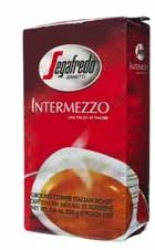 SEGAFREDO INTERMEZZO Maailman juoduin espresso, joka sopii vahvan ja täyteläisen arominsa ansiosta erinomaisesti erilaisten espressopohjaisten kahvijuomien perustaksi.