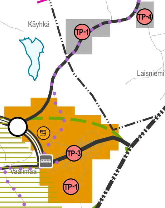 4. ELINKEINOELÄMÄ/TEOLLISUUS JA TYÖPAIKAT Teollisuus ja satamat (TT, T, TY, LS) Kotka Mussalo Korkeakoski Sunila Heinsuo Hietanen Halla