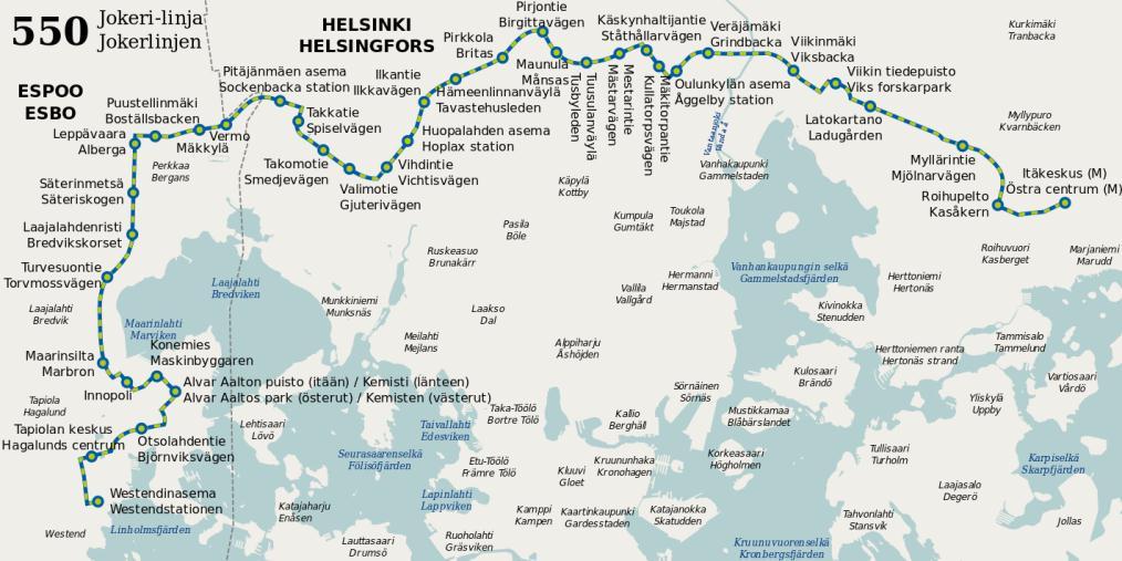 Miten poikittaisliikennettä tulisi kehittää?