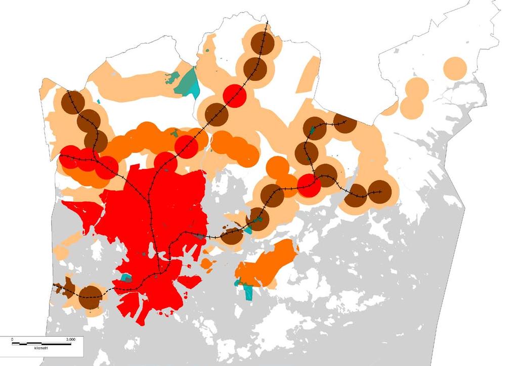 MUUT SELVITYKSET JA SUUNNITELMAT Teemakohtaisesti on edellä kuvattu valmistuneita sekä tekeillä olevia suunnitelmia ja selvityksiä.