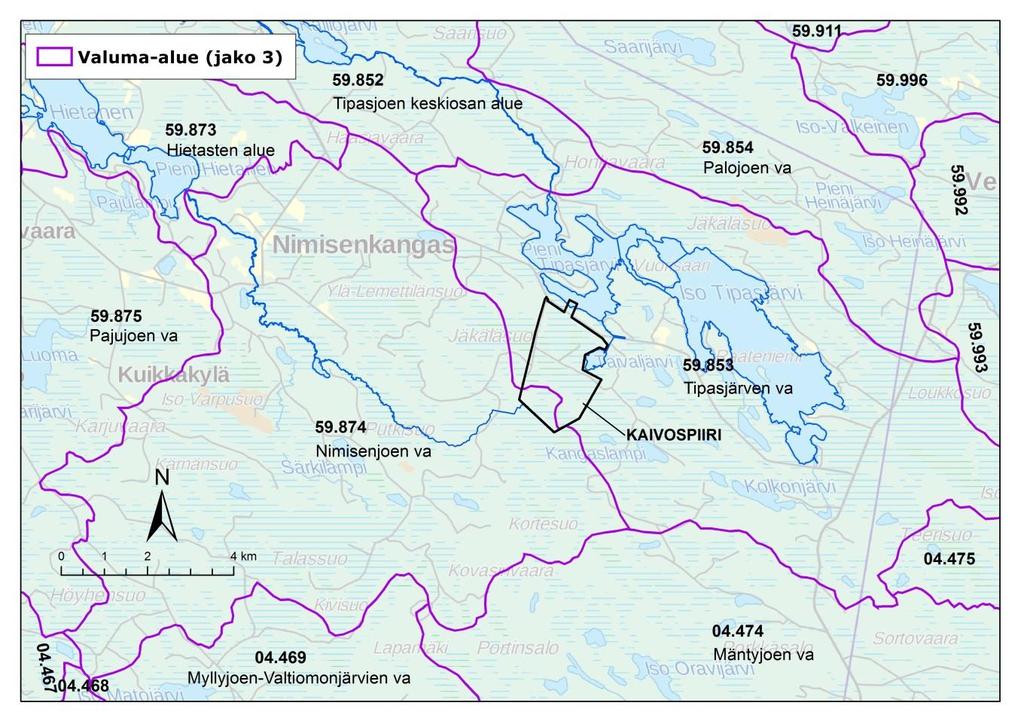 YMPÄRISTÖVAIKUTUSTEN ARVIOINTIOHJELMA 27 / 1 Eräässä kaivossa veden hygieeninen laatu on ollut heikentynyt.