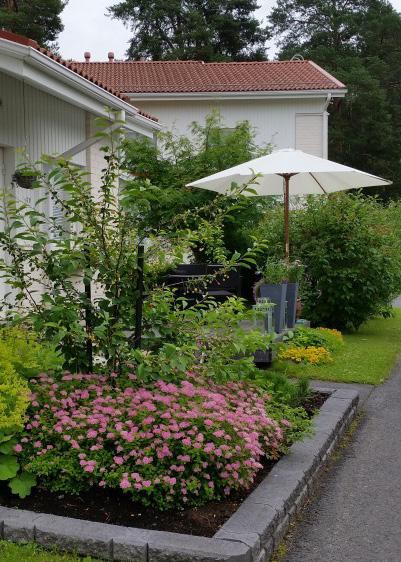 Miten pihan rakentaminen etenee? Varsinainen rakentaminen aloitetaan yleensä aina kovista pintamateriaaleista ja rakenteista; kiveyksistä, muureista, terasseista ym.