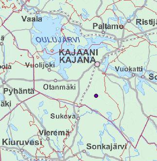 Sijainti Kohde sijaitsee Kajaanin eteläosassa, noin 22 km etelään Kajaanin keskustasta. Pinta-ala Kohteen pinta-ala on 1784 ha.