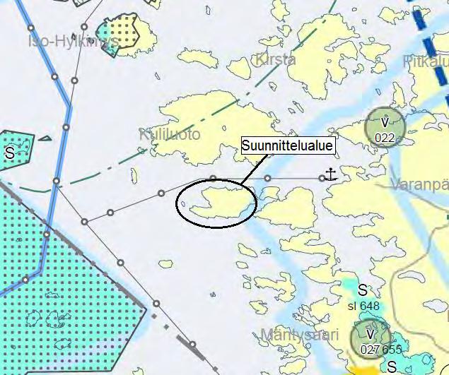 Nosto Consulting Oy 10 (25) Maanomistus 2.2. Suunnittelutilanne Kaava-alueen kiinteistöjen maanomistajat on lueteltu osallistumisja arviointisuunnitelmassa (liite 2).