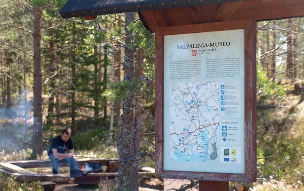 SALPAPOLKU retkeilyreitti Salpapolku on 50 km pitkä retkeilyreitti Virolahdella ja Miehikkälässä.