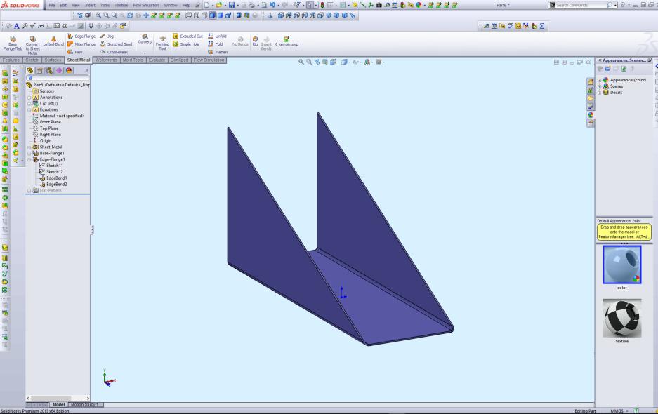 9 Extrude-komennolla kappale pursotetaan haluttuun mittaan, jolloin muodostuu 3D-malli