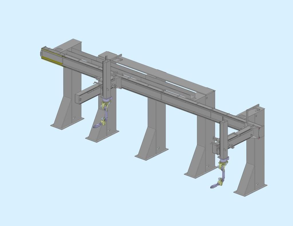 15 5 PORTAALI Portaalin rakennemalli mallinettiin SolidWorks 3D-mallinnusohjelmistolla.