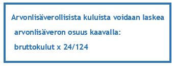 ARVONLISÄVERO-OPAS teistöosakeyhtiöissä kannattavuutta arvioidaan yhtiön näkökulmasta.