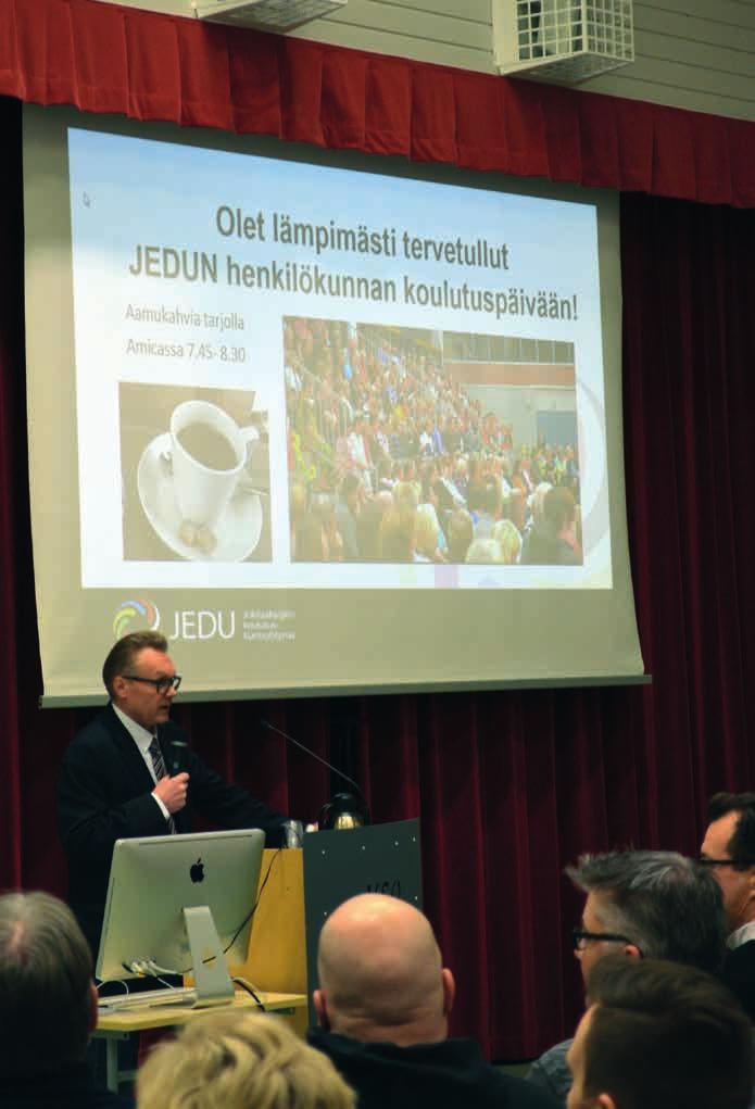 5. HENKILÖSTÖKOULUTUS toista. Koulutus sisälsi viisi lähipäivää ja kehittämistehtävän.