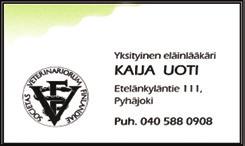 Seurakunta tiedottaa Pyhäjoen Kuulumiset 4.3.2017 sivu 7 Järjestöt toimivat Kuollut: Anja Margareetta Impola e Silvola Yppäristä 90 v 7 kk 29 pv Messu su 5.3. klo 18. Lähetyskahvila.