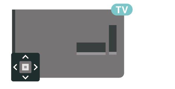 Pohjassa Varoitus Tarkista, ettei TV-laitteen infrapuna-anturin edessä ole esteitä, jotka estävät infrapunayhteyden kaukosäätimeen. 3.
