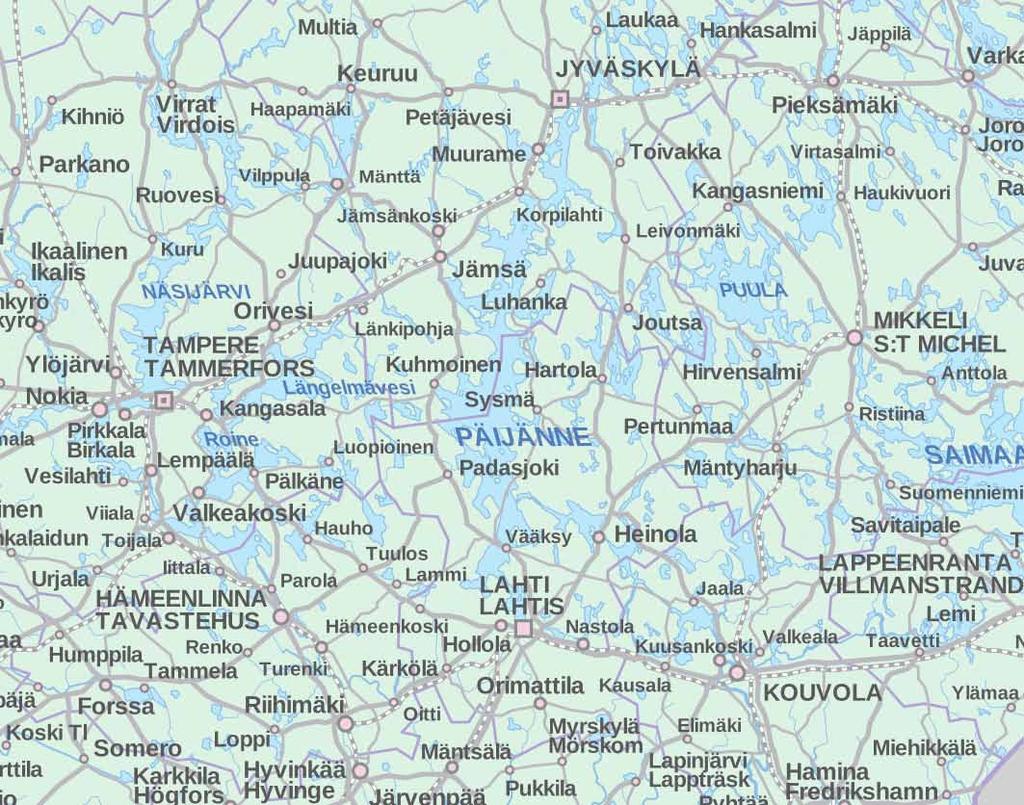 Yleistä Hämeenlinnan kaupunki omistaa maata Padasjoella Virmailansaaressa. Alueella on voimassa KHO:n 10.7.2002 ja Hämeen Ympäristökeskuksen 6.9.