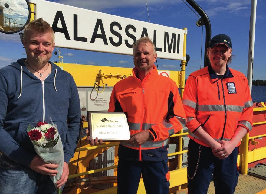 FINFERRIES 2016 ǀ 19 N : Vuoden Reitillä asiakas on ykkönen Henkilökunnalta tuli ehdotus positiivisesta huomioinnista, joka lisäisi yhteishenkeä ja ammattiylpeyttä.