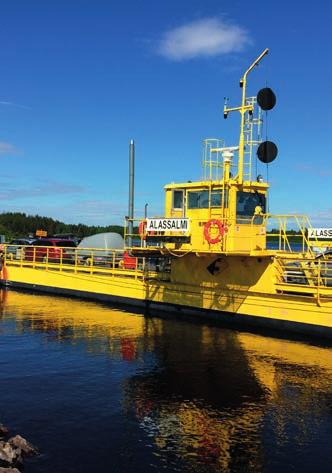 Yhtiö jatkoi yhteysalus Rosala II:n vuokraamista Ansgar Oy:lle1.4.2017 31.3.2018. 18. 19.5.2016 yhtiö osallistui NaviGate 2016 -messuille Turussa esitellen myös tulevaa hybridialusta. Kesä 2016 15.6.2016 Alassalmen lossi palkittiin yhtiön ensimmäisellä Vuoden Reitti -palkinnolla.