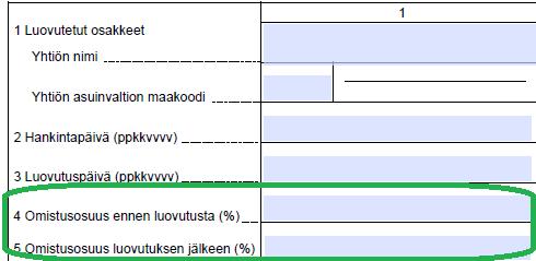 Veroilmoituksen liitteet 71A &