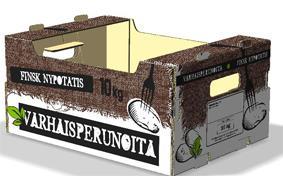 1050 kpl 20450 Hernelaatikko 10 kg 20451 Hernelaatikko 15 kg 20455 Varhaisperunalaatikko 10 kg 570x380x190 Kosteudenkestävä Tuuletusreiät 1,47 / kpl lava 300