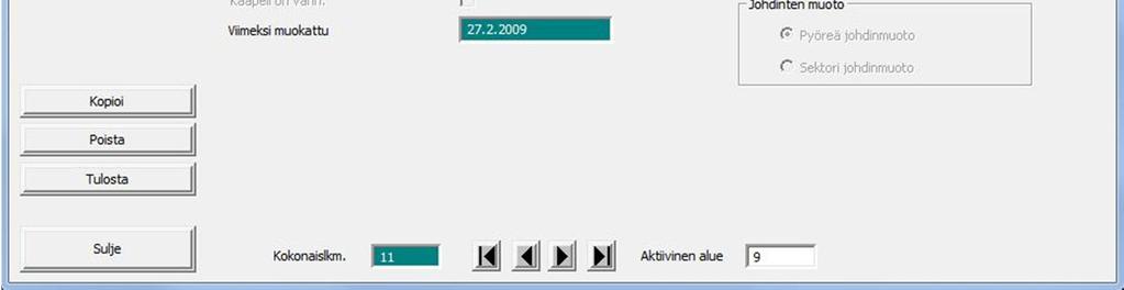 Tulostusvaiheessa suurin osa teksteistä on kuitenkin norjan kielellä, joten tarvittavat tiedot haettiin internetistä Drakan AXMK-kaapelin tiedoista.