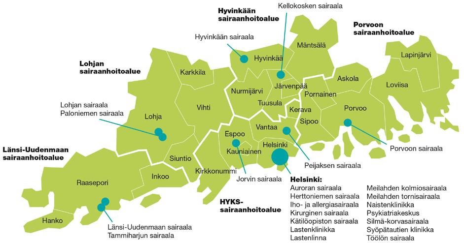 HUS-KONSERNIN JOHTAMISEN JA